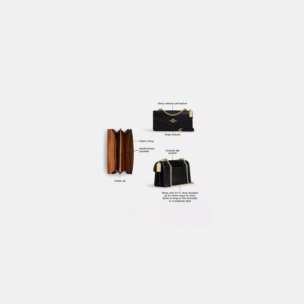 Coach Outlet Klare Envelope Crossbody Bag - Picture 2 of 3